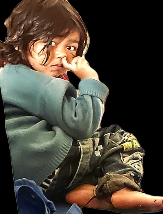 Kids denim cargo collection AftabBaba